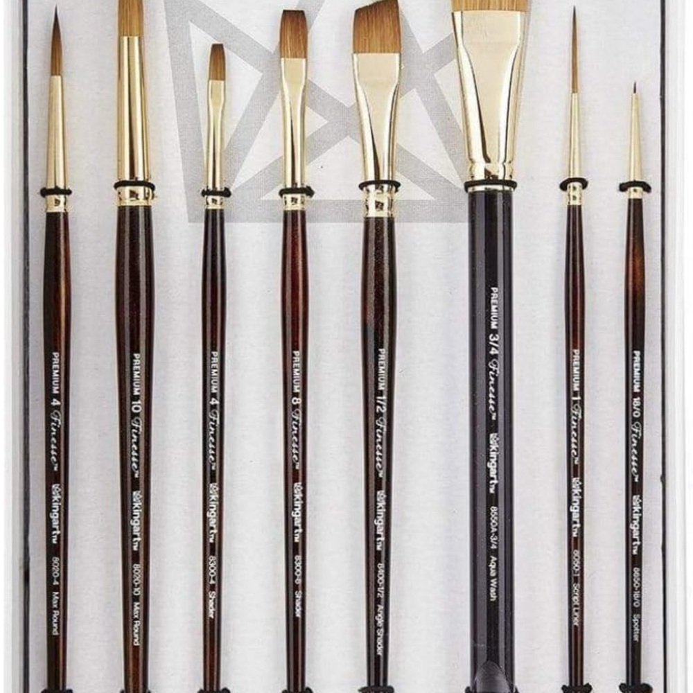 KINGART 1010A Premium 8 Pc